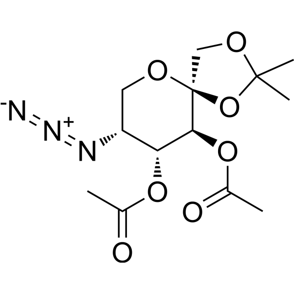 5-Azido-5-deoxy-3,4-di-O-acetyl-1,2-O-isopropylidene-β-D-fructose 94801-00-0